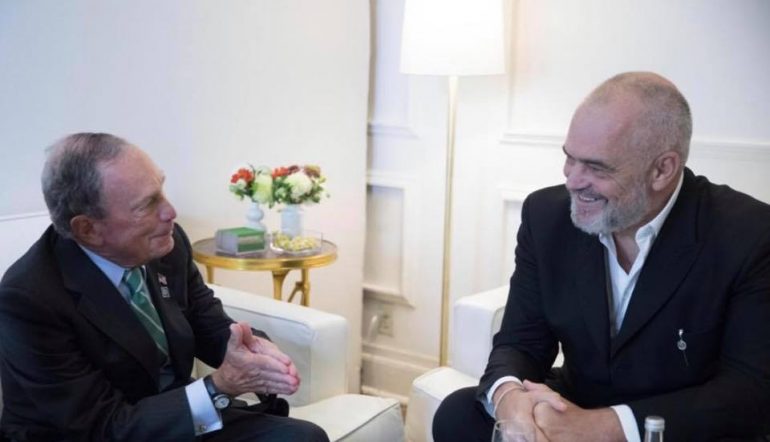 Rama në forumin e organizuar nga miliarderi Bloomberg në SHBA