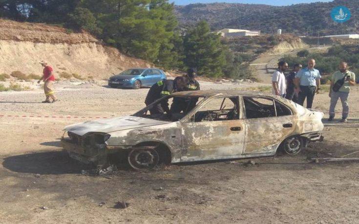 Shqiptari gjendet i djegur në makinë, dyshimet e para