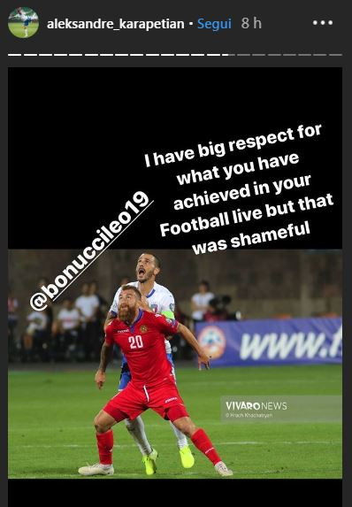 Bonuçi e “nxori” me karton të kuq, lojtari armen shfryn: E turpshme ajo që bëre!