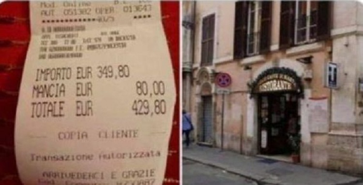 Faturë 430 euro për dy pjata makarona me peshk në Itali, shokohen turistet