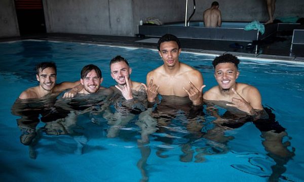 Kështu po përgatiten lojtarët e Anglisë para ndeshjes ndaj Kosovës