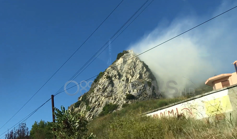 Tërmeti i frikshëm rrëshqitje te Shkëmbi i Kavajës