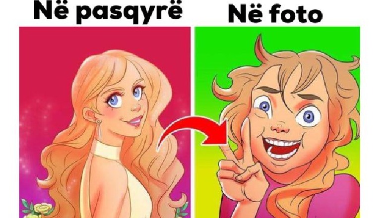 E shpjegojnë ekspertët! Ja pse dukemi më bukur në pasqyrë sesa në foto