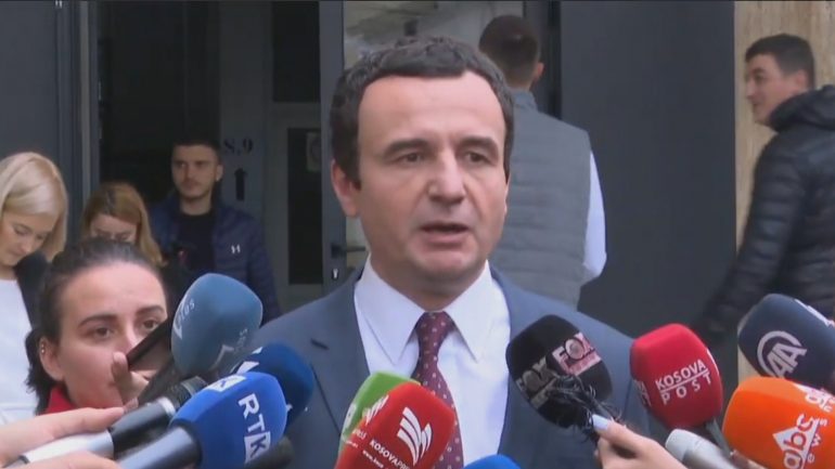 Albin Kurti: Nëse nuk realizohet koalicioni me LDK, përsëriten zgjedhjet