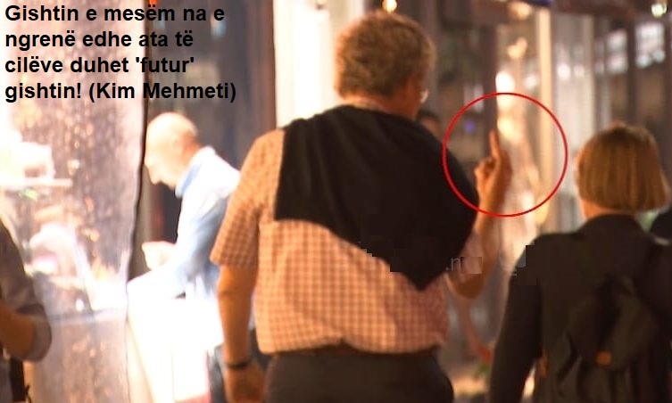 Kim Mehmeti: Gishtin e mesëm na e ngrenë edhe ata, të cilëve u duhet ‘futur’ gishti!