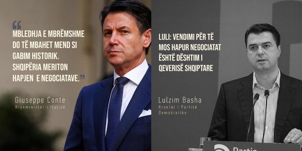 Akuzat për negociatat, Rama nxjerr deklaratën e kryeministrit italian