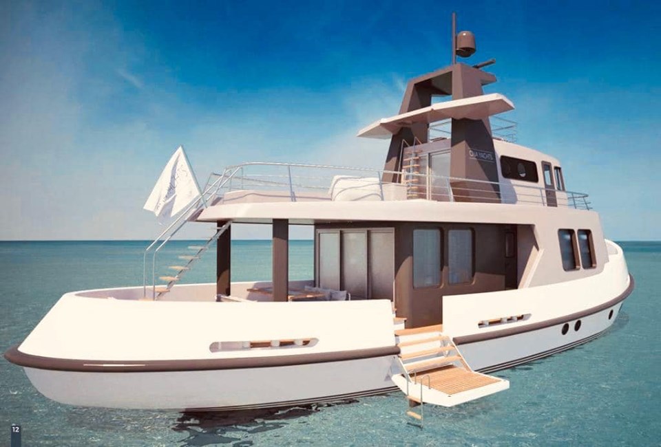 Jahti i parë luksoz “Made in Albania”, si po kryhet shndërrimi në Durrës (FOTO)