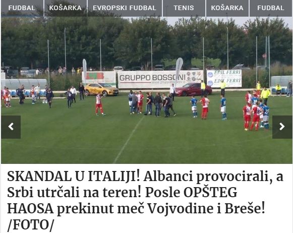 Tensione në Breshia-Vojvodina, flamuri i Shqipërisë ‘tërbon’ serbët