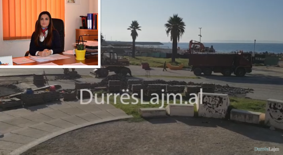 Transformimi i shëtitores “Taulantia”/ Realizohen 20% e punimeve, drejt përfundimit mbrojtja detare (VIDEO)