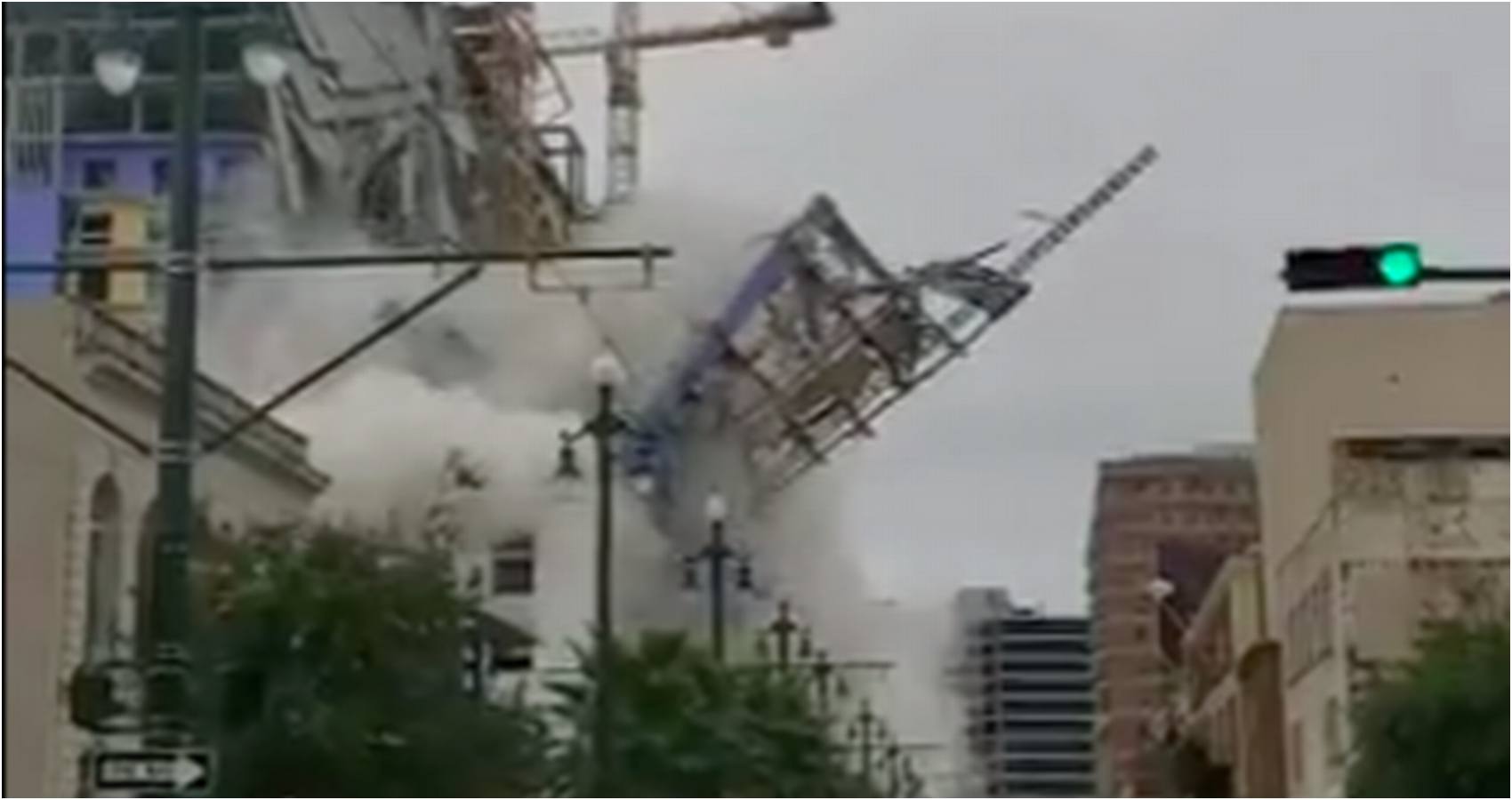 Shembet hoteli në qendër të qytetit, njerëzit vrapojnë të tmerruar (FOTO & VIDEO)