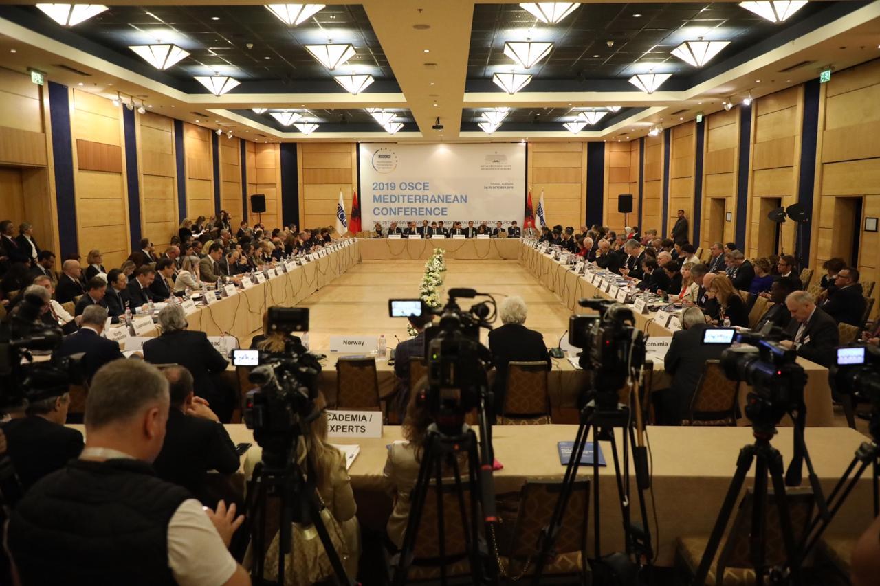 Konferenca në Tiranë e OSBE, Cakaj: Të hapim një kapitull tjetër të bashkëpunimit mesdhetar