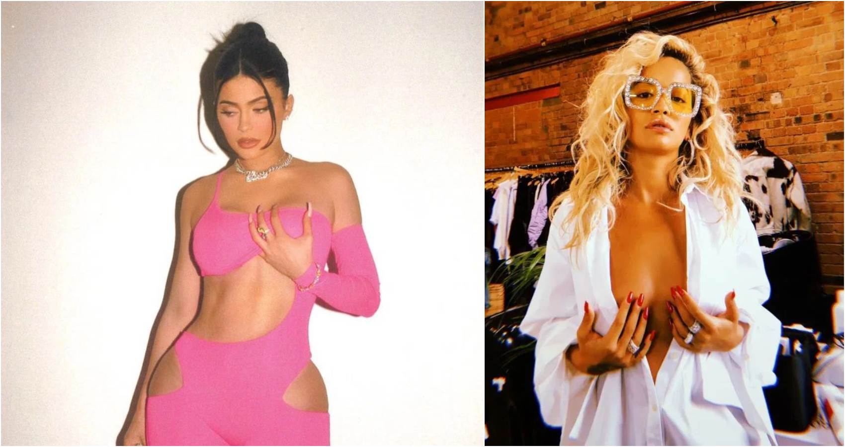 Rita Ora, Kim Kardashian e Kylie Jenner i bashkohen trendit të ri në Instagram