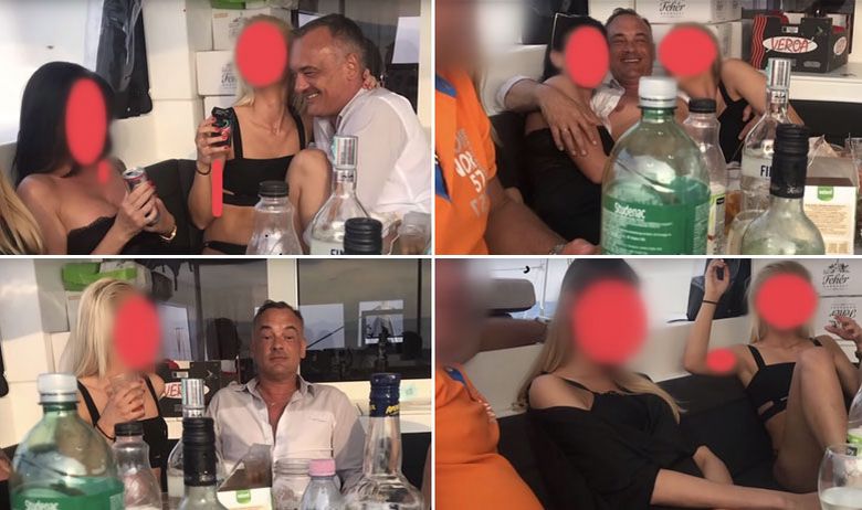 Skandali seksual trondit Ballkanin, del videoja e orgjisë së politikanit me prostitutat kroate