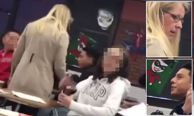 Fol anglisht! Mësuesja i bën “namin” studentit në gjimnaz