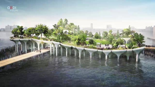 “Little Island”, parku lundrues 250 milionë dollarë (FOTO)