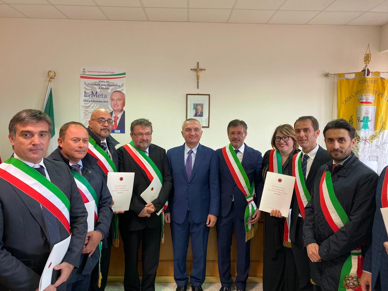 Protokoll bashkëpunimi për mbrojtjen dhe promovimin e kulturës arbëreshe