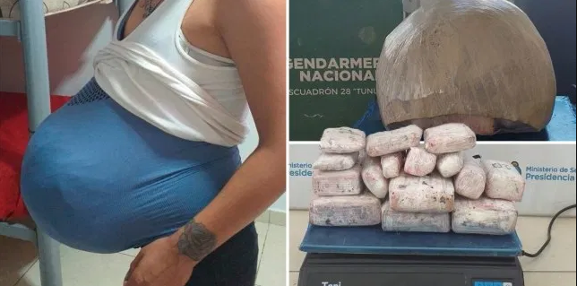 Shtiret si shtatzënë, në barkun e rremë gjendet lëndë narkotike