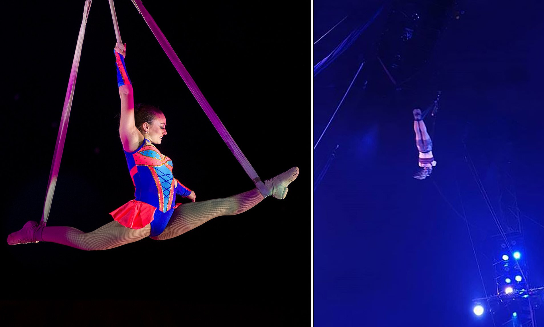 Akrobatja bie nga 30 metra lartësi