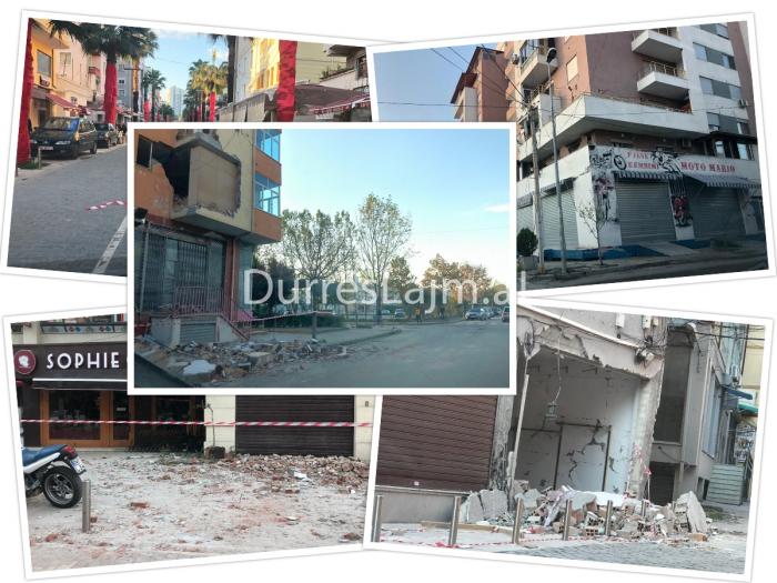 FOTO/ Durrësi në lot…. Pamje të trishta në qytet një ditë pas tërmetit