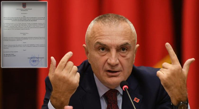 Shkarkimi i Muçit/ Meta shpall vakancën për Gjykatën Kushtetuese