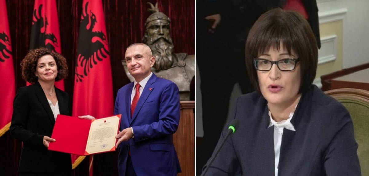 Marsida Xhaferllari dhe Arta Vorpsi hyjnë në Gjykatën Kushtetuese