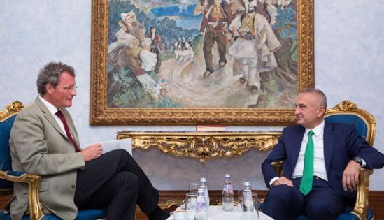 Ambasadori Borchardt s’është i mirëpritur në Presidencë, Meta letër për zyrën e OSBE