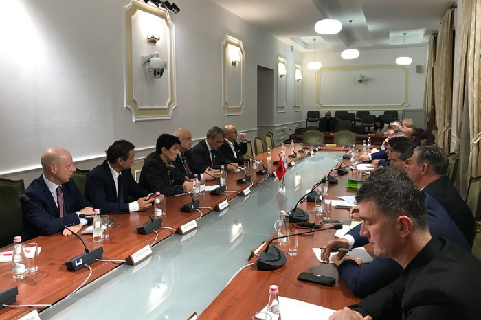 Presidenti dhe Sekretari i Përgjithshëm i Asamblesë Parlamentare të OSBE-së vizitojnë Shqipërinë