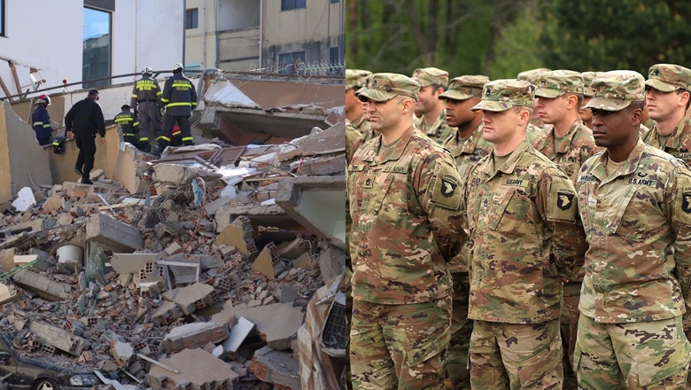 Tërmeti/ Ambasada: Forcat e Ushtrisë së SHBA-së mbërritën në Shqipëri