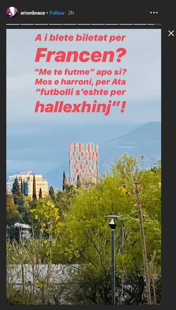 Erion Braçe ironi ndaj FSHF-së: Me të futme i bletë biletat për Francën?!