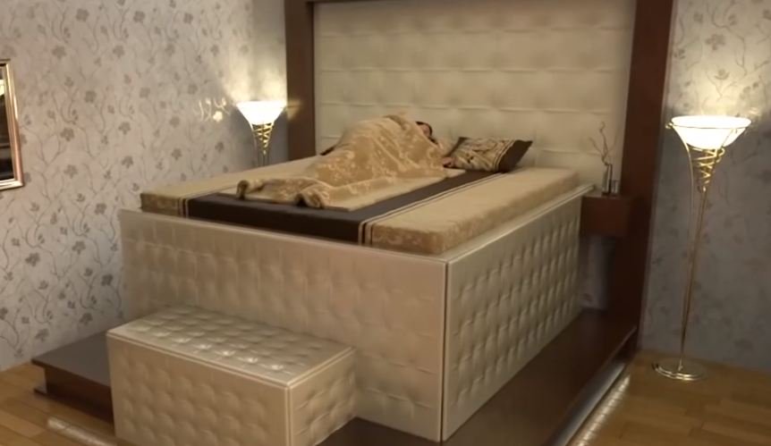 Krevati që ju shpëton nga tërmeti (VIDEO)