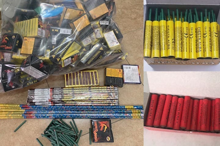 Sekuestrohen kapsolla dhe fishekzjarrë me fuqi të madhe shpërthyese