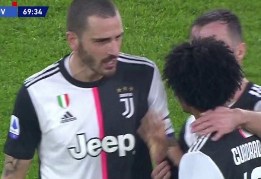 Te Juventusi nuk mbajtën nervat, kapiteni dhe Kuadrado sherr në fushë