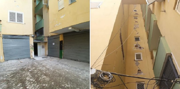 Pallati shumëkatësh në Durrës i “shkërmoqur”, banorët: 60 familje po presin përgjigje (FOTO)