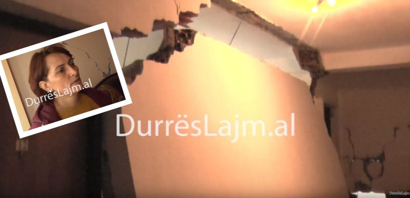 Dëmet katastrofike në pallatet e Hazir Gashit, banorja: Tërmeti nxorri në pah si është ndërtuar (VIDEO)