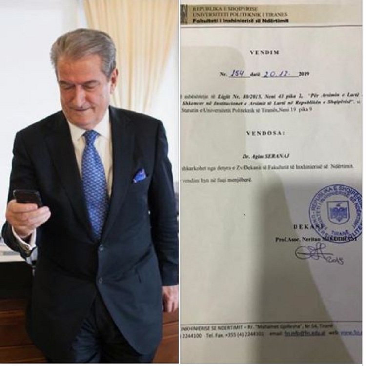 “Shkarkohet profesori i Inxhinierisë, tha të vërtetën mbi dëmet në Durrës nga tërmeti”