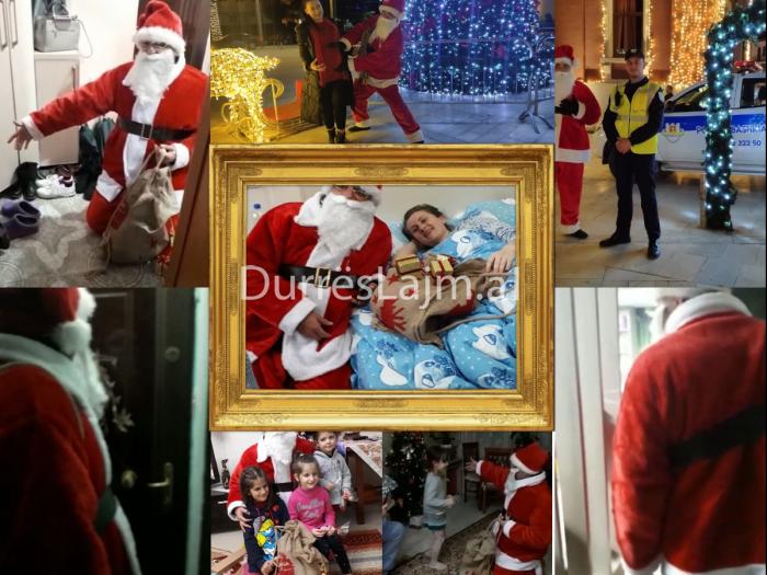 Babagjyshi surprizon banorët e Durrësit, troket në shumë dyer dhe… (VIDEO+FOTO)