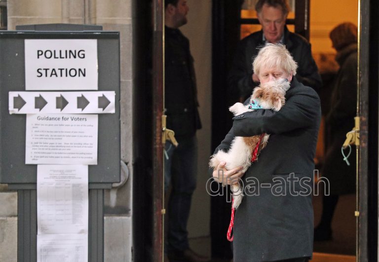 Në zgjedhjet britanike “votuan” edhe… qentë!