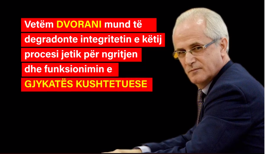 Meta publikon videon: Si u përdor Ardian Dvorani për kapjen e Gjykatës Kushtetuese