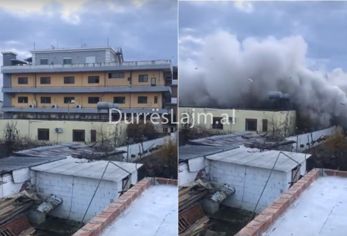 Sot shembet me tritol një tjetër 5-katësh në Durrës