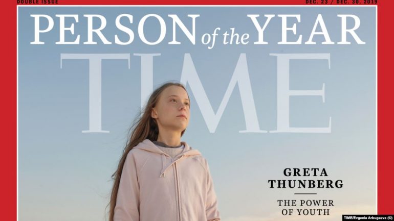 Revista Time shpall Greta Thunberg person të vitit