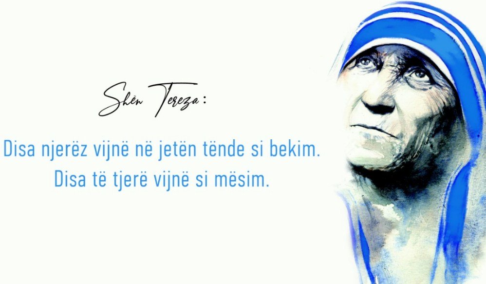 Rama e nis ditën para protestës me fjalët e Nënë Terezës