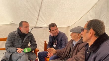 Shijak, të pastrehët nga tërmeti kalojnë netët në disa gradë minus