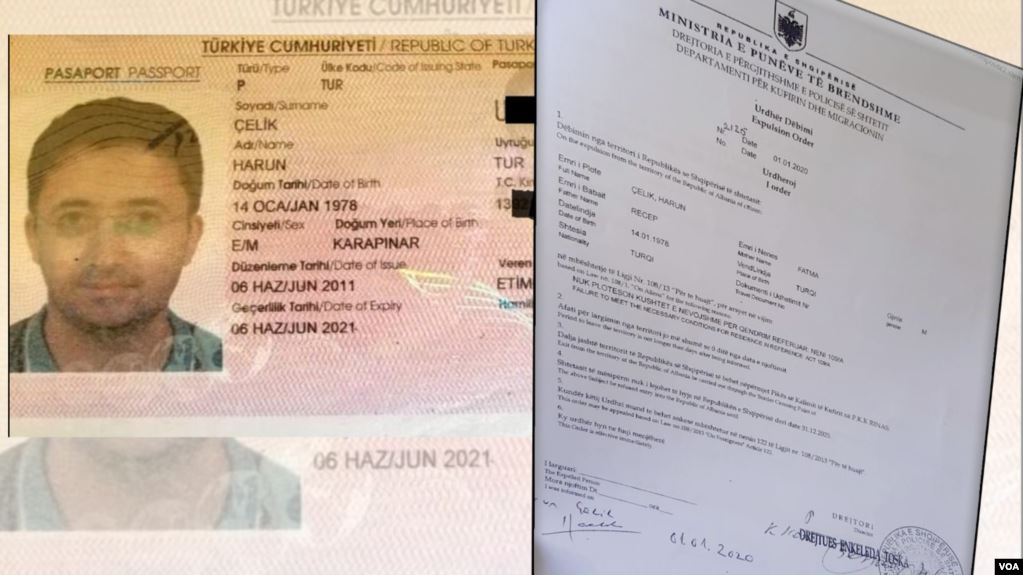 Dëbimi nga Shqipëria, VOA: Turkut Çelik ju mohua ankimimi