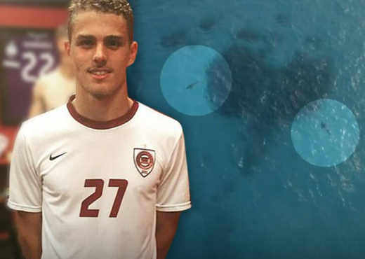 Futbollistit i ndodh tragjedia në Australi, mbytet dhe shqyhet nga peshkaqenët