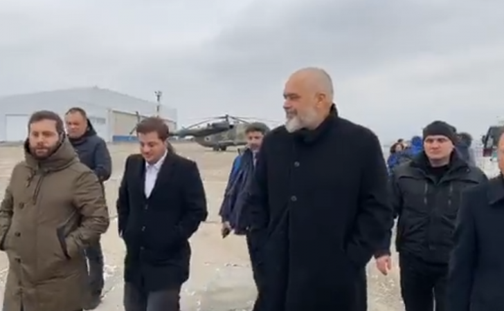 Vizita në Ukrainë si kryetar i OSBE-së, Rama në aeroportin ushtarak Chuguev (VIDEO)