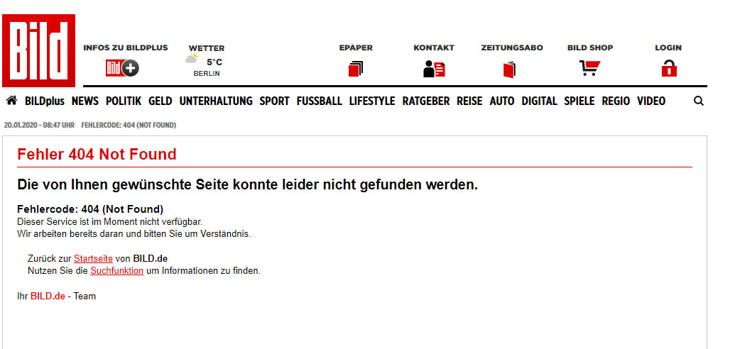 Lobimi 675 mijë $ i PD-së, gazeta BILD fshin shkrimin e publikuar (FOTO)