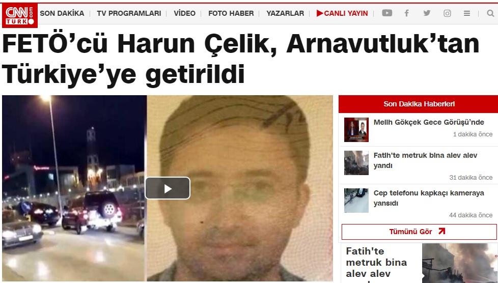 Mediat turke zbulojnë skandalin/ “Gylenisti” u mor në Shqipëri nga Shërbimi Sekret i Turqisë