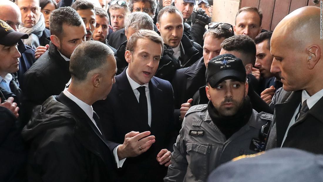 “Dil jashtë!” Macron sherr me oficerët e sigurisë Izraelite në Jeruzalem