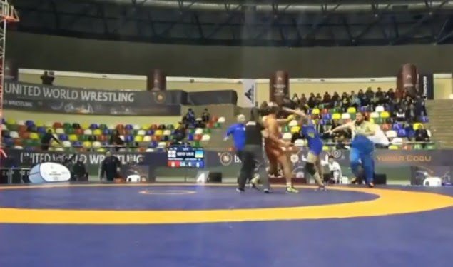 Përleshje e madhe në sfidën Gjeorgji-Ukrainë