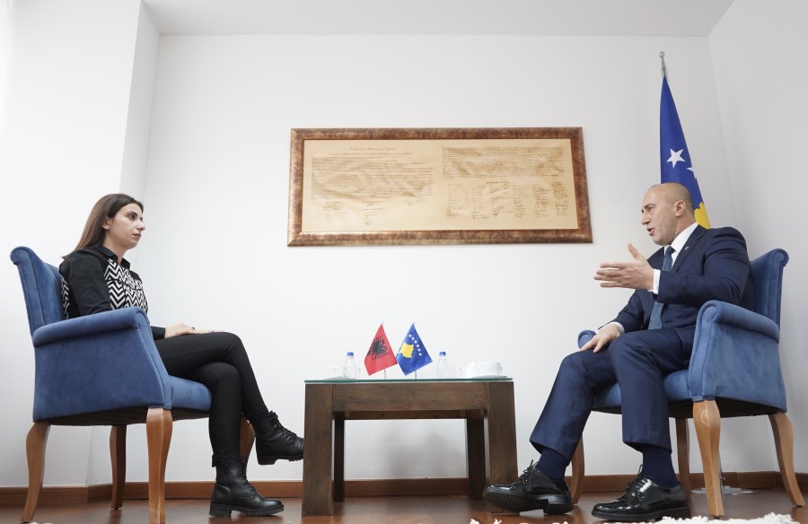 Rama e quajti gënjeshtar, Haradinaj: Ai po nervozohet, por ne nuk hamë bar
